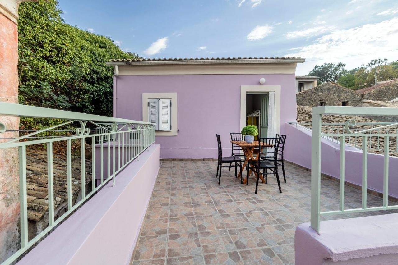 Siora Nina Charming Stone House Near Agios Gordios Villa Sinarades Luaran gambar