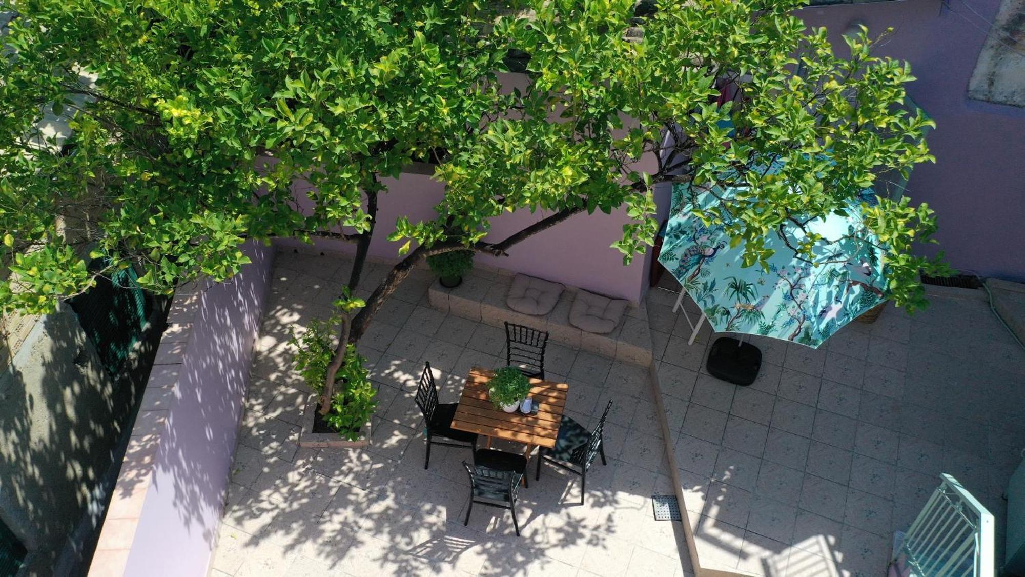 Siora Nina Charming Stone House Near Agios Gordios Villa Sinarades Luaran gambar